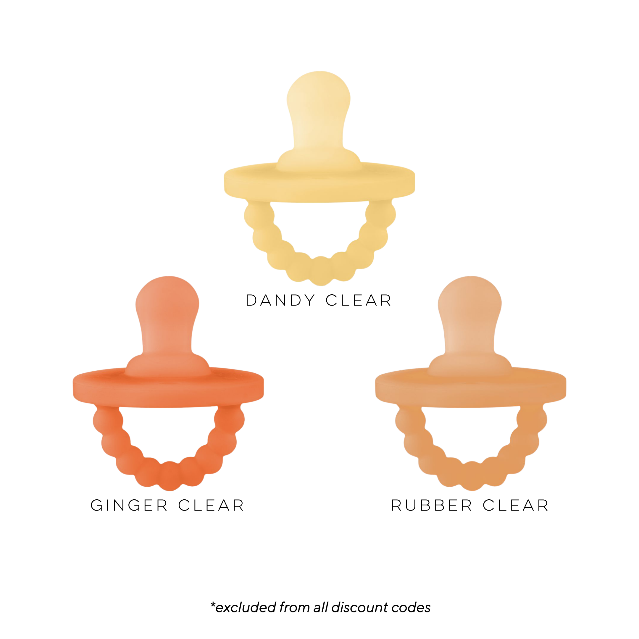 Cutie PAT Flat (0m+) Pacifier Value 3 Packs