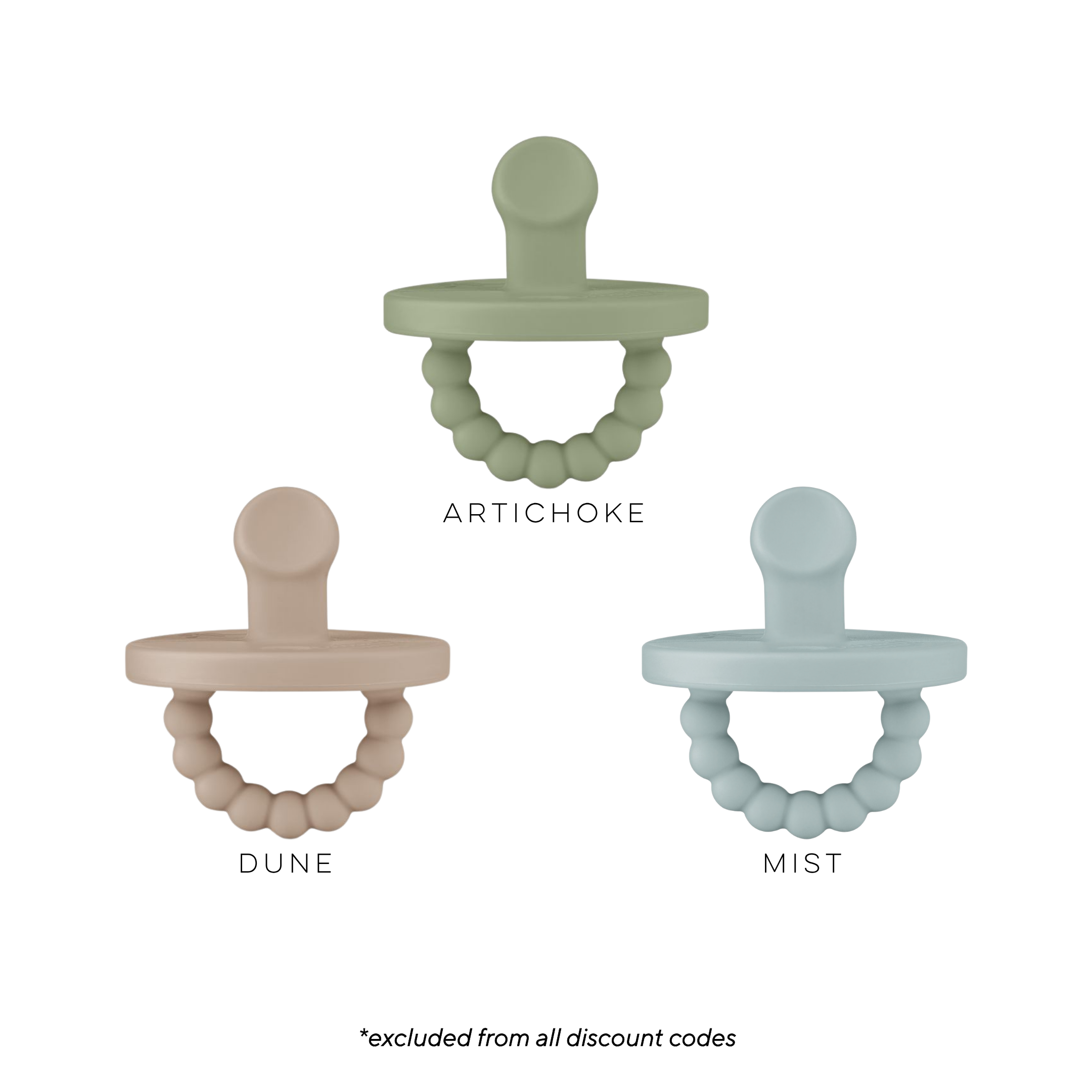 Cutie PAT Slant (0-6m) Pacifier Value 3 Packs