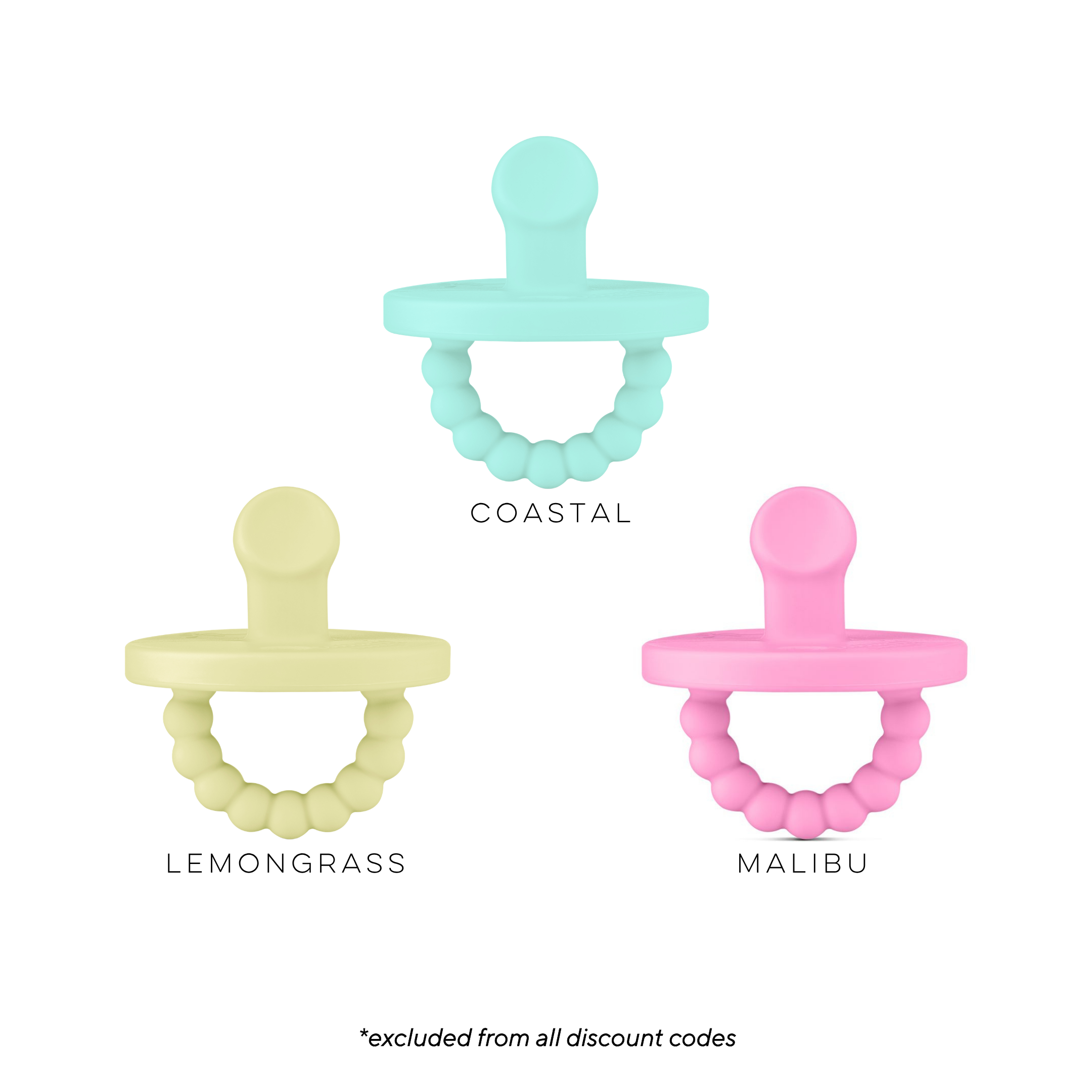 Cutie PAT Slant (0-6m) Pacifier Value 3 Packs