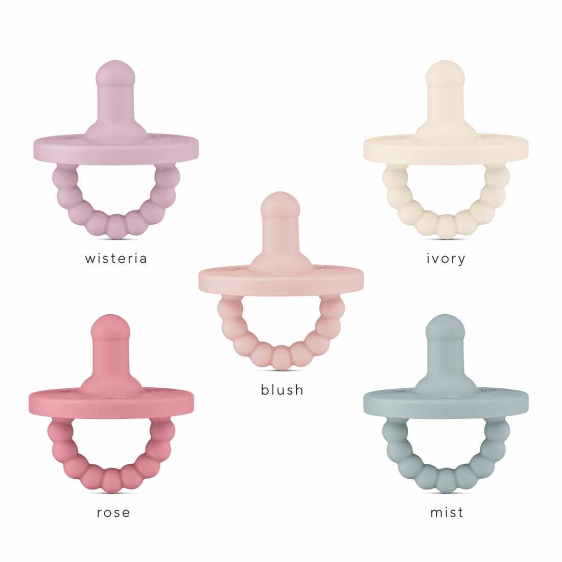 Cutie PAT Round (0-6m) Pacifier Value 5 Packs