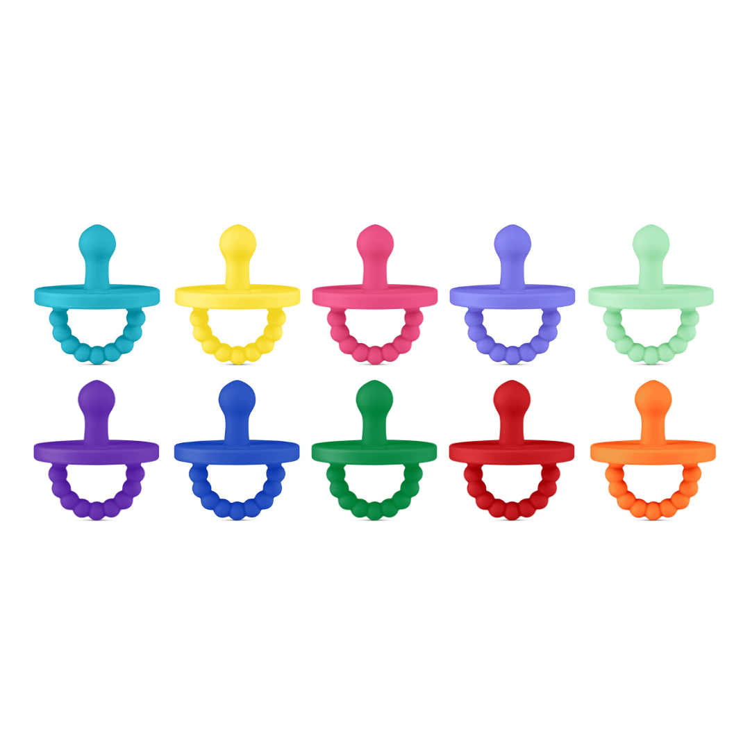 Cutie PAT Bulb (0-6m) Pacifier Value 10 Packs