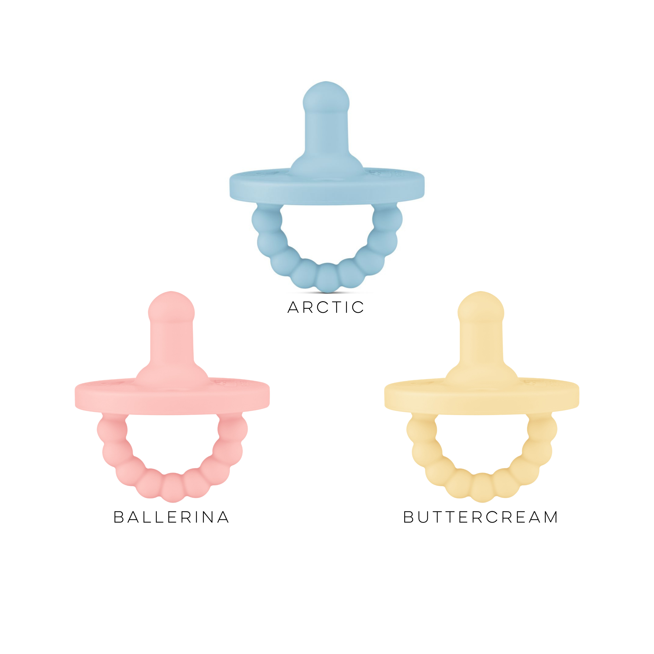 Cutie PAT Round (0-6m) Pacifier Value 3 Packs