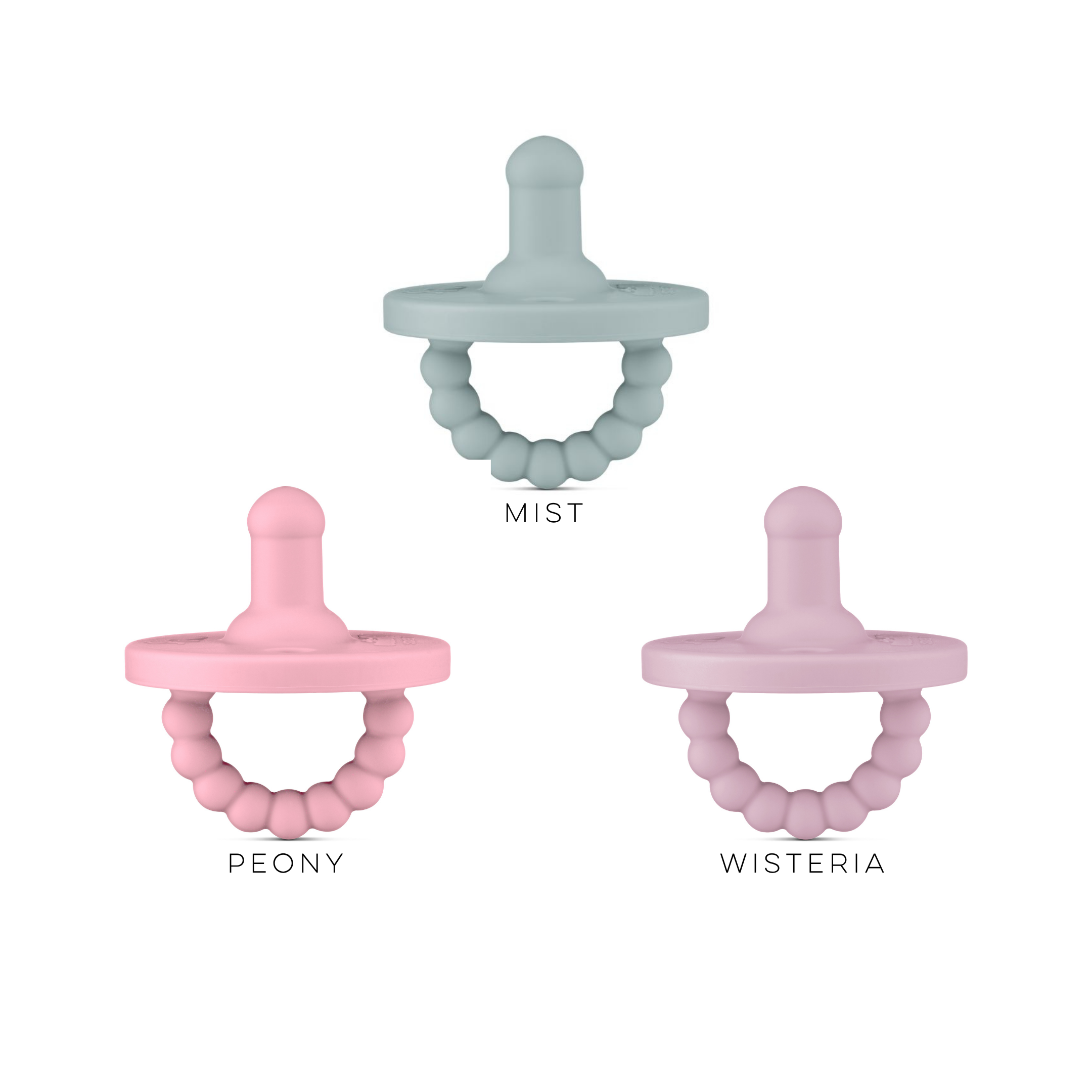 Cutie PAT Round (0-6m) Pacifier Value 3 Packs