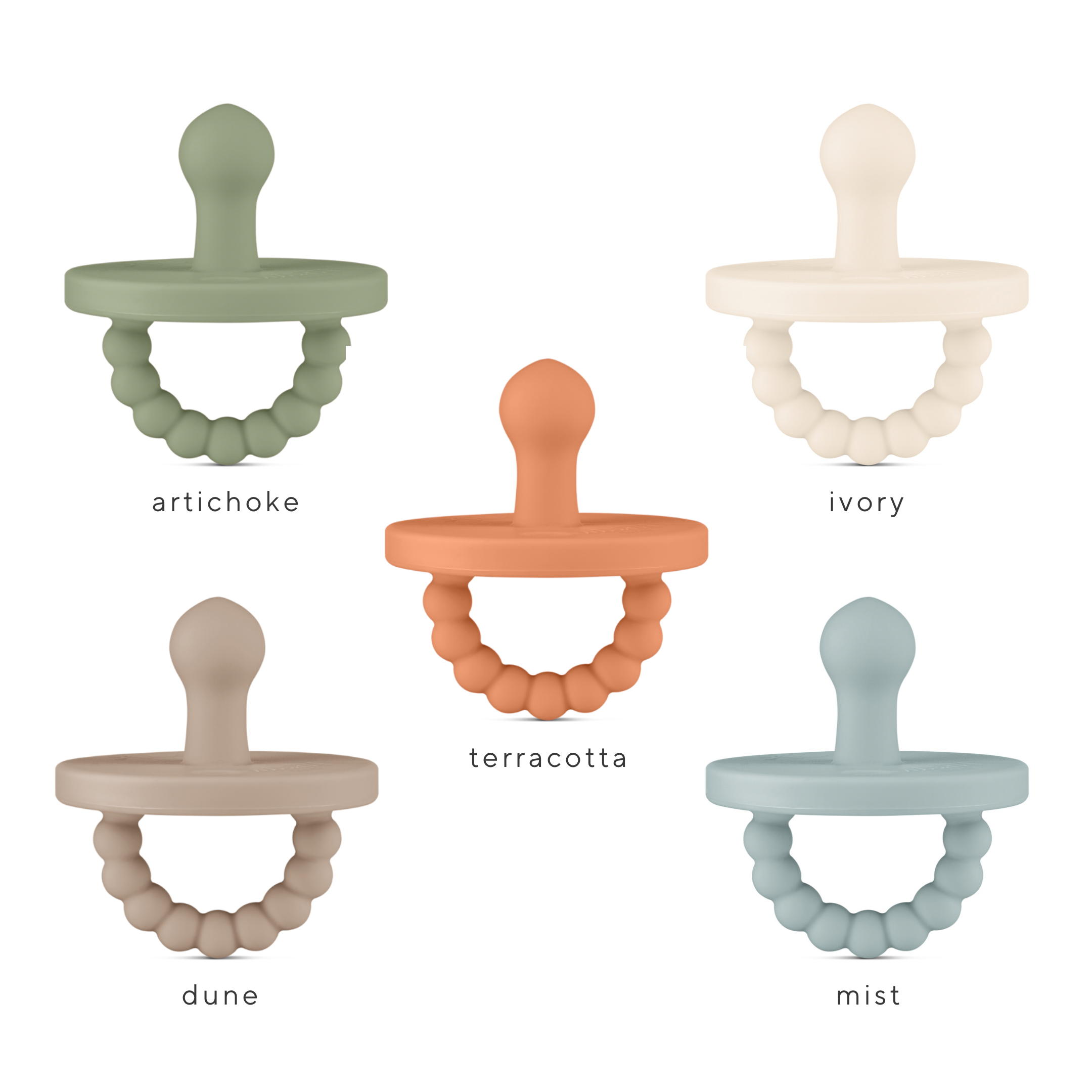 Cutie PAT Bulb (0-6m) Pacifier Value 5 Packs