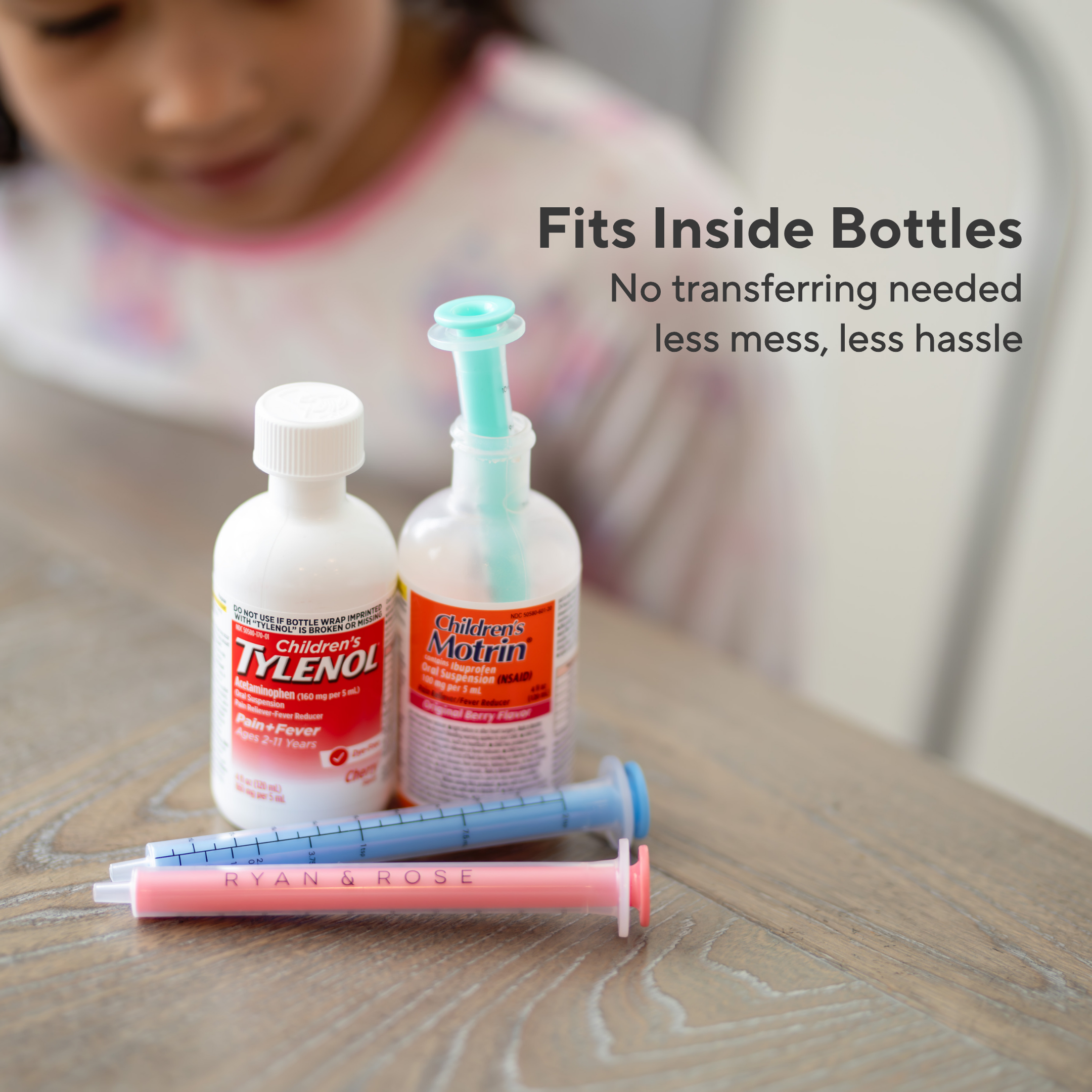 Two bottles of children&