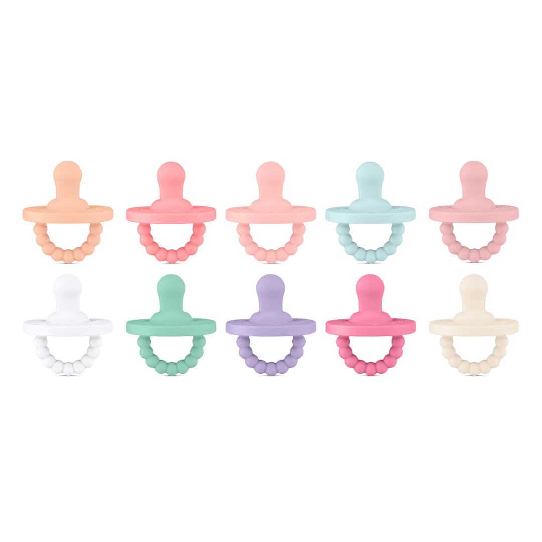 Cutie PAT Flat (0m+) Pacifier Value 10 Packs
