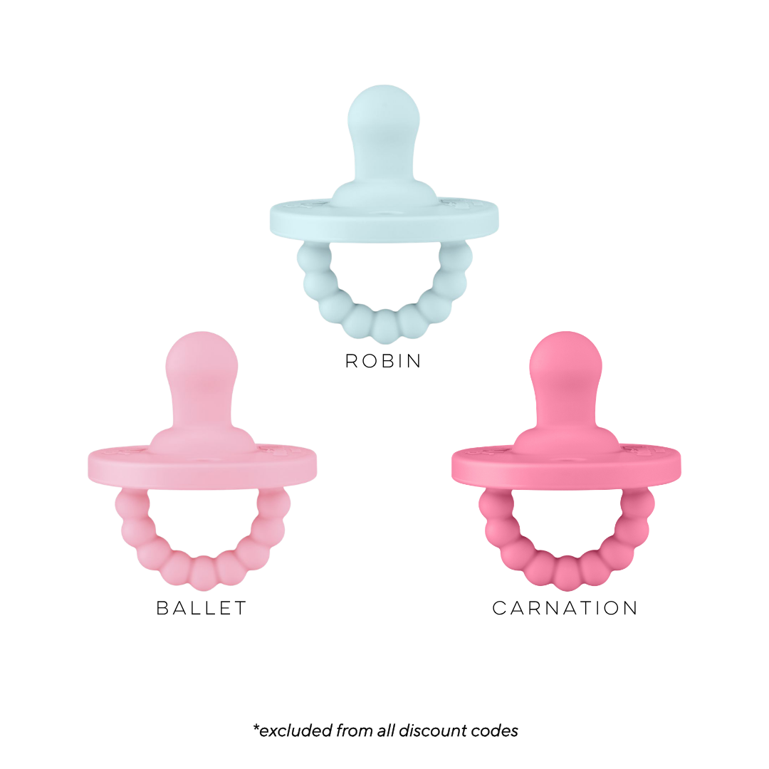 Cutie PAT Flat (0m+) Pacifier Value 3 Packs
