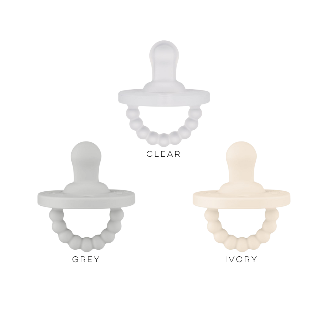 Cutie PAT Flat (0m+) Pacifier Value 3 Packs