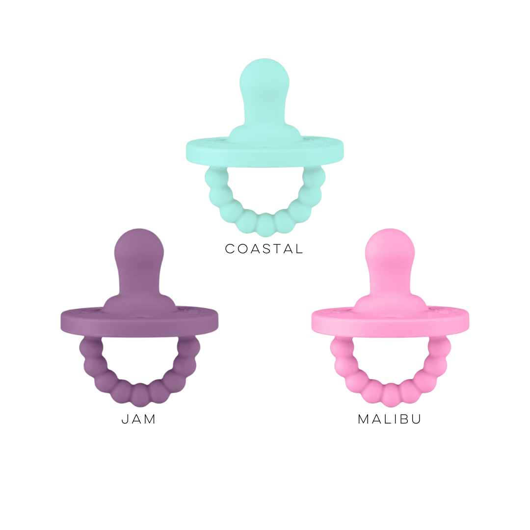 Cutie PAT Flat (0m+) Pacifier Value 3 Packs