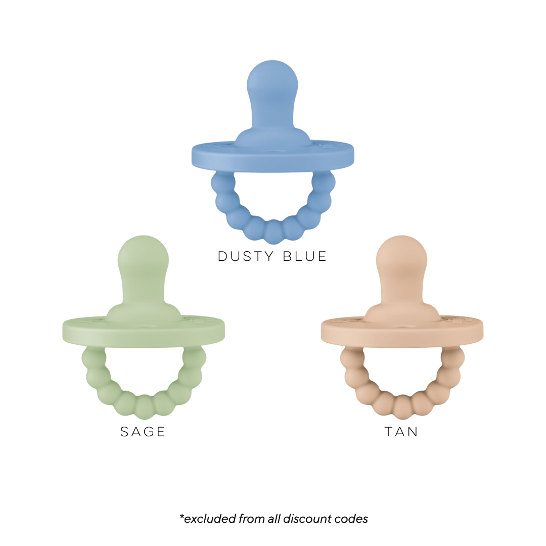 Cutie PAT Flat (0m+) Pacifier Value 3 Packs