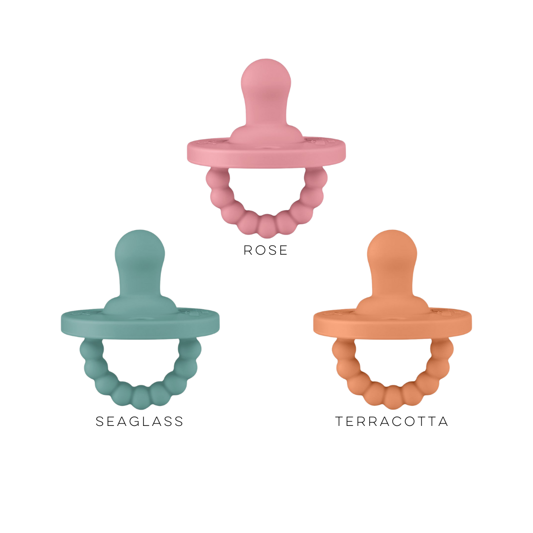 Cutie PAT Flat (0m+) Pacifier Value 3 Packs