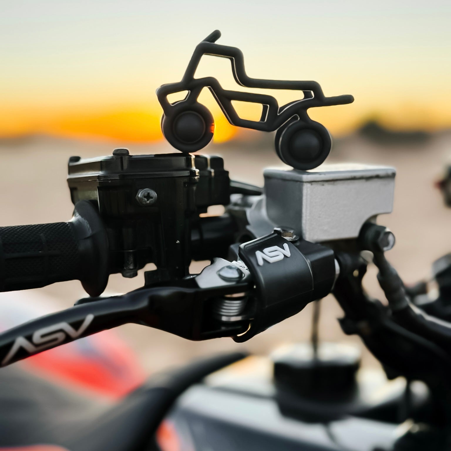 ATV Teether on four wheeler