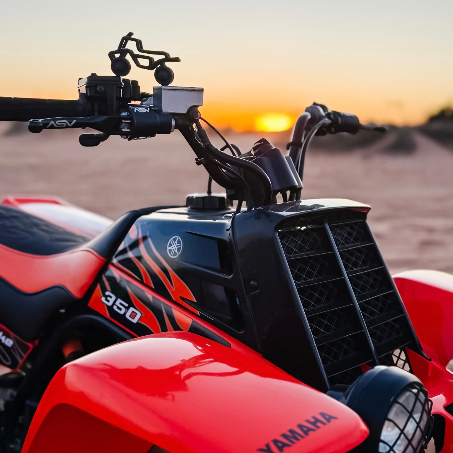 ATV Teether on a four wheeler