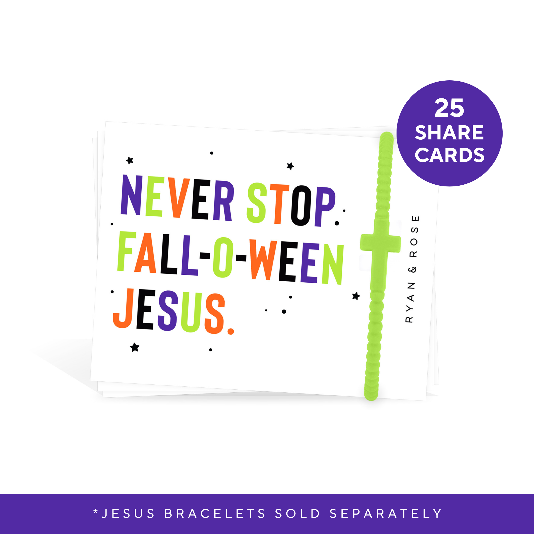 Fall-o-Ween Shareable Jesus Cards