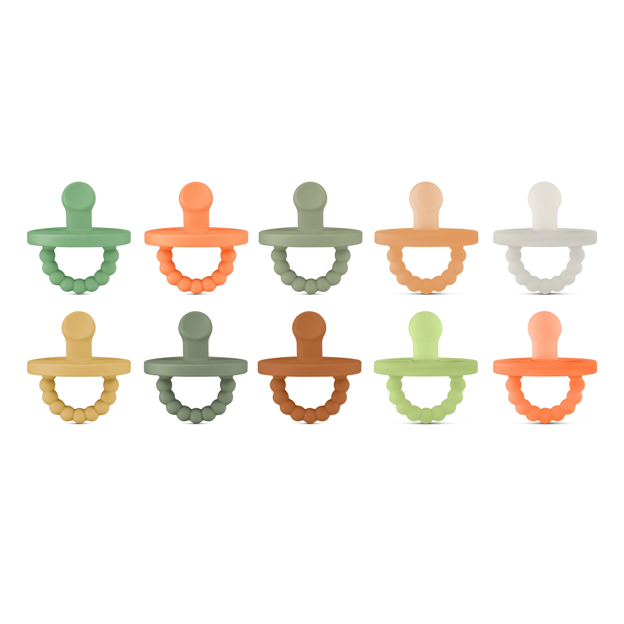 Cutie PAT Slant (0-6m) Pacifier Value 10 Packs