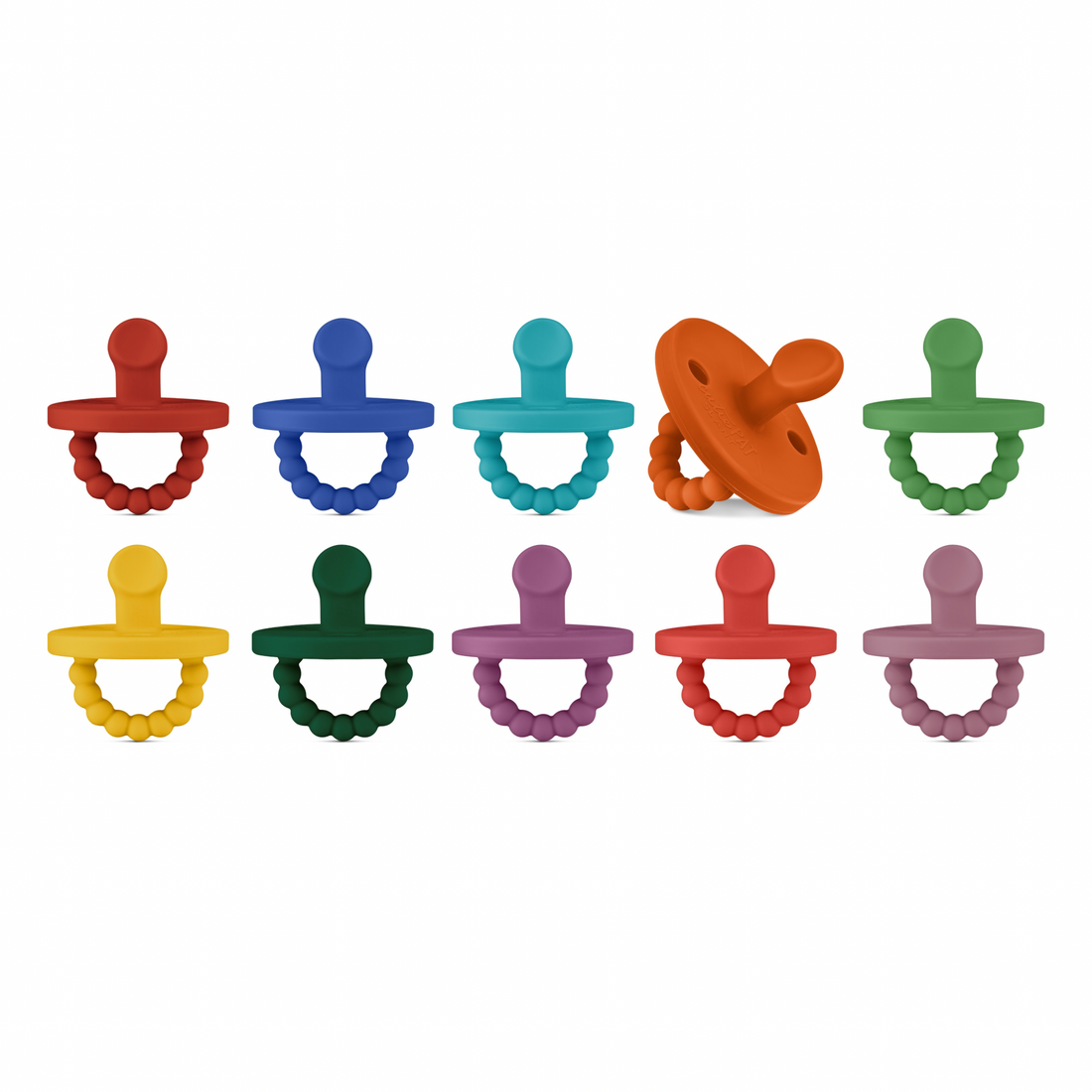 Cutie PAT Slant (0-6m) Pacifier Value 10 Packs