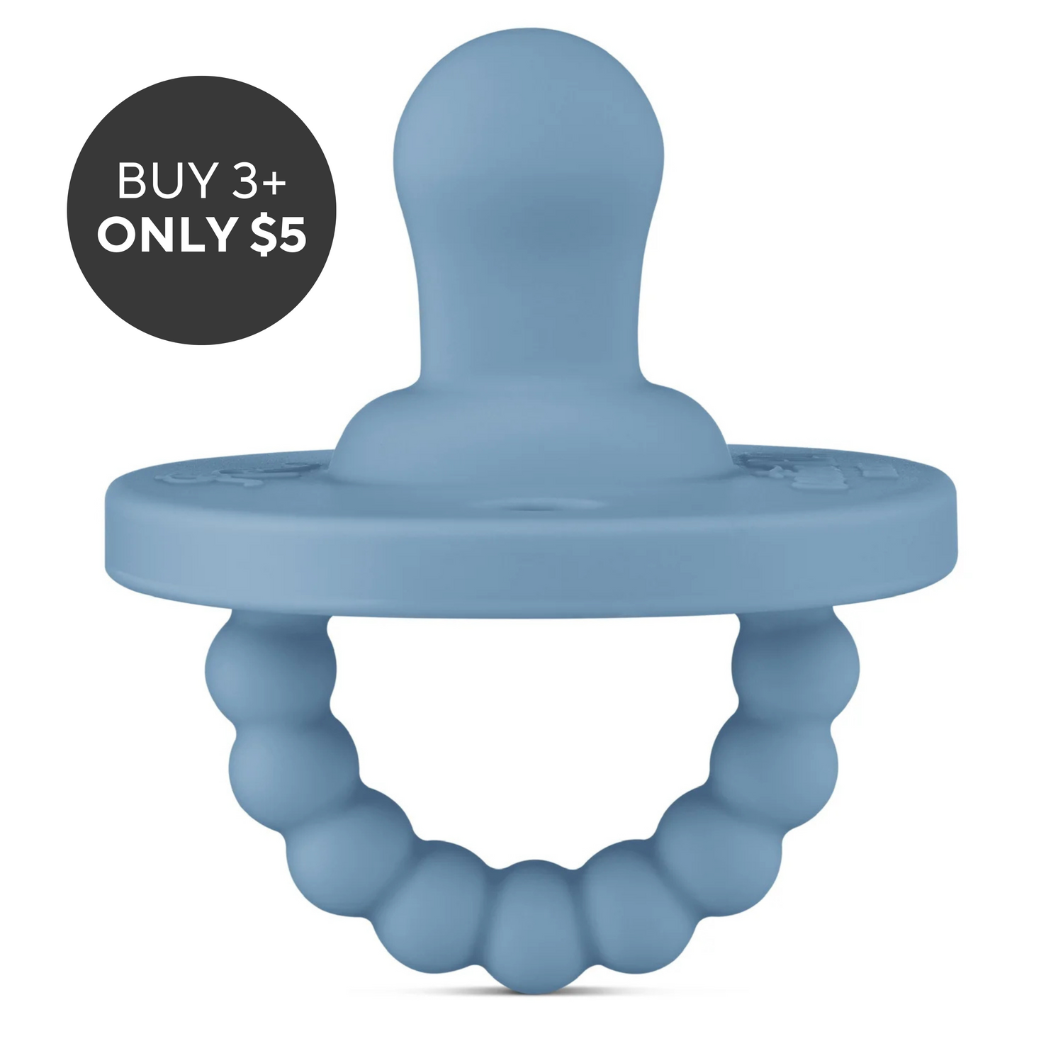 Cutie PAT Flat (0m+) Pacifier + Teether