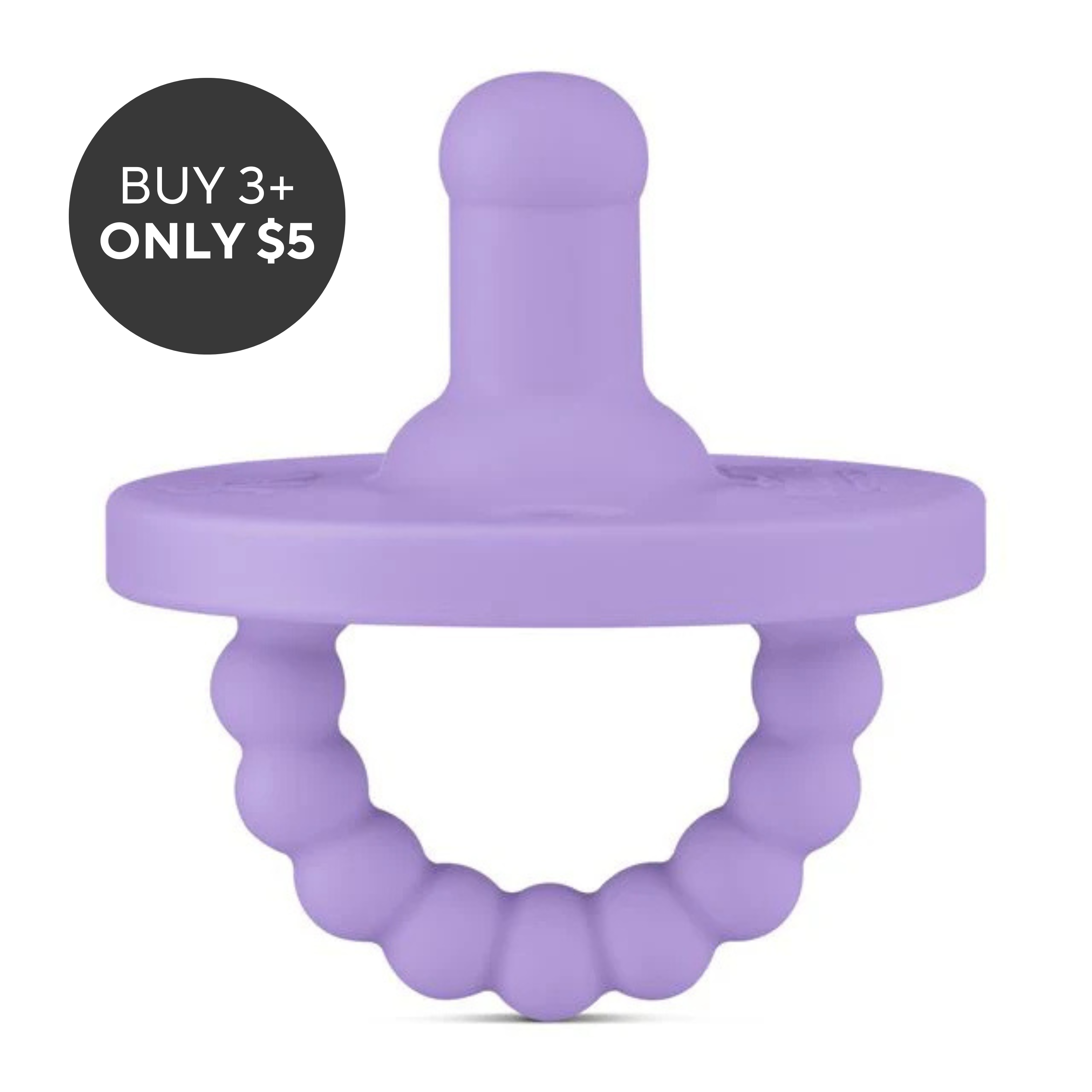 Cutie PAT Round (0m+) Pacifier + Teether