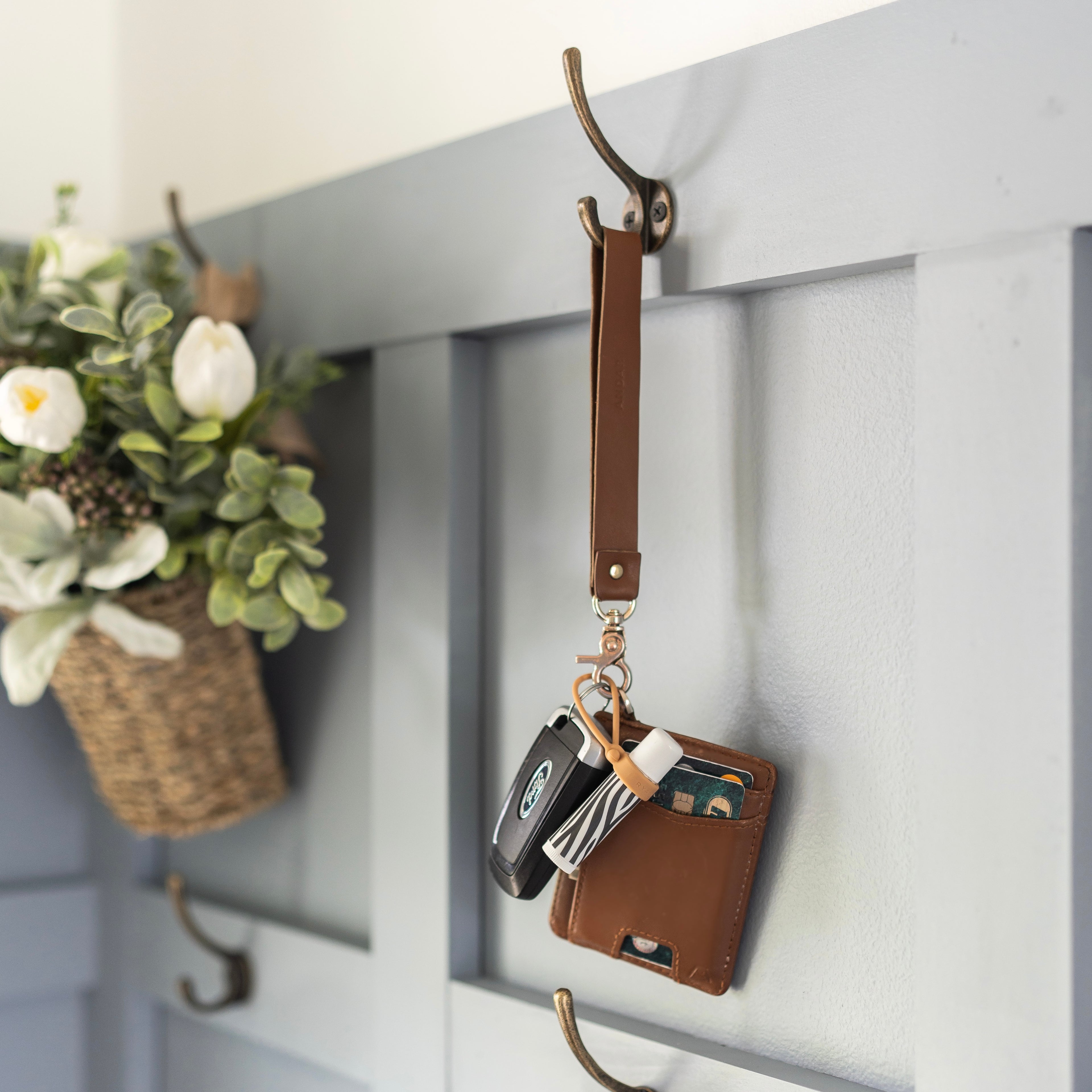 Lip Balm Holder on keychain