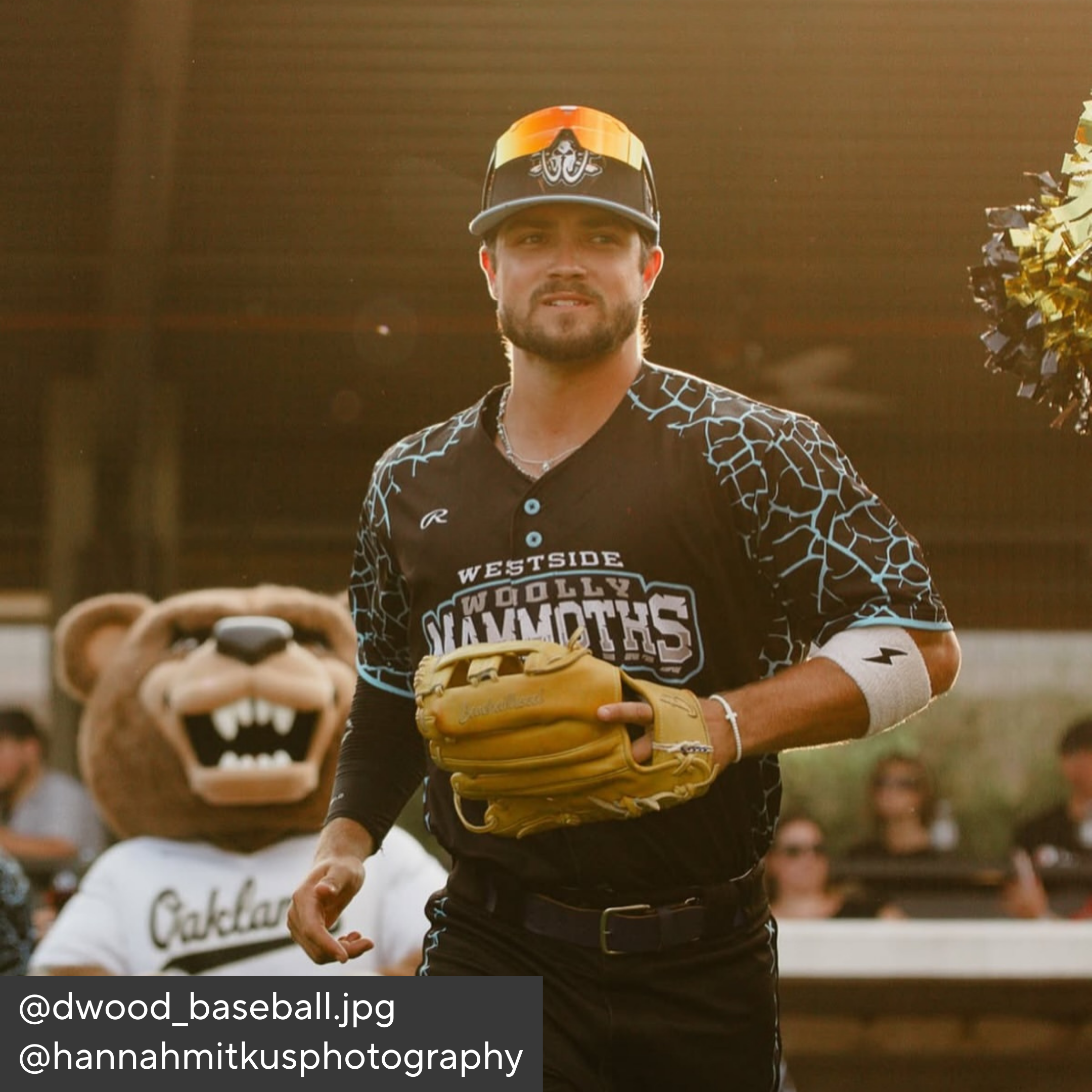 Baseball player in a &
