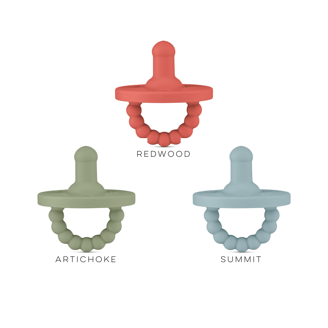 Cutie PAT Round (0-6m) Pacifier Value 3 Packs