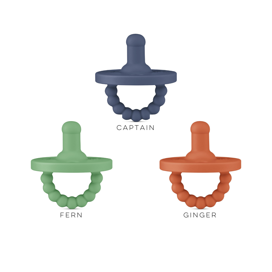 Cutie PAT Round (0m+) Pacifier Value 3 Packs