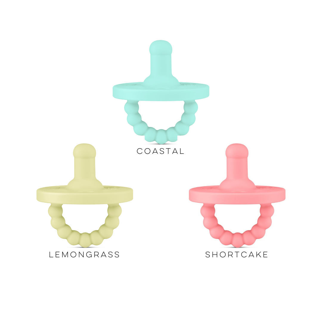 Cutie PAT Round (0m+) Pacifier Value 3 Packs