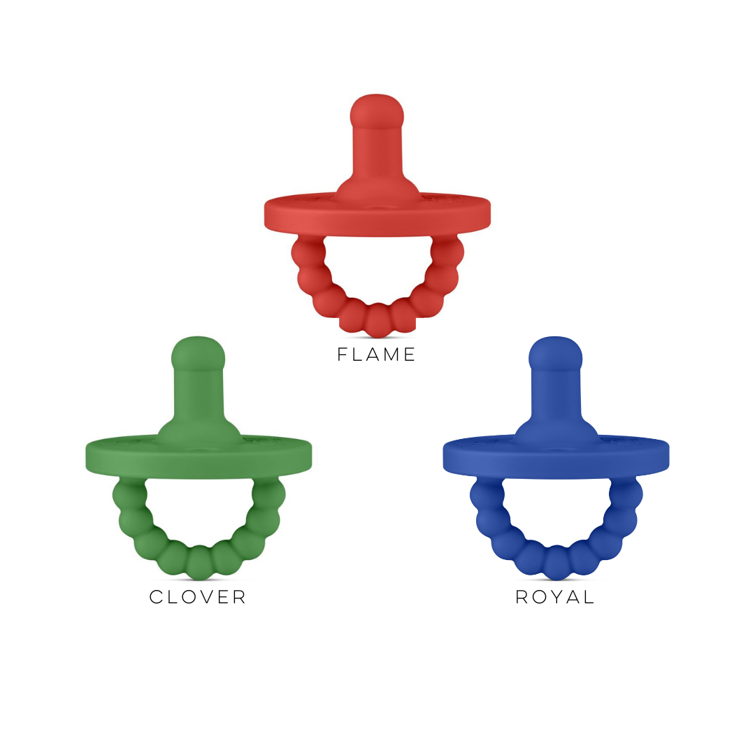 Cutie PAT Round (0m+) Pacifier Value 3 Packs