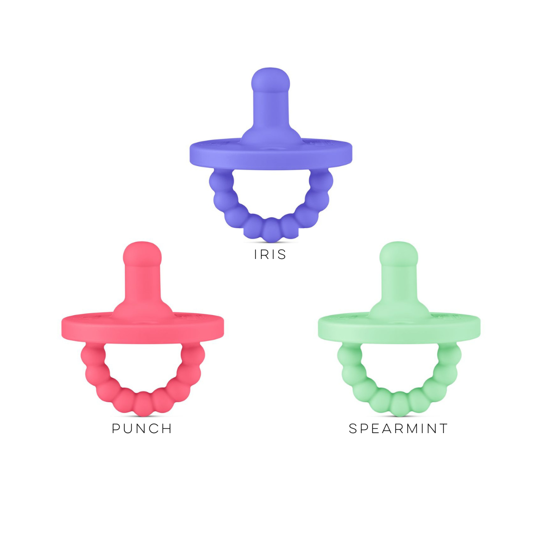 Cutie PAT Round (0m+) Pacifier Value 3 Packs