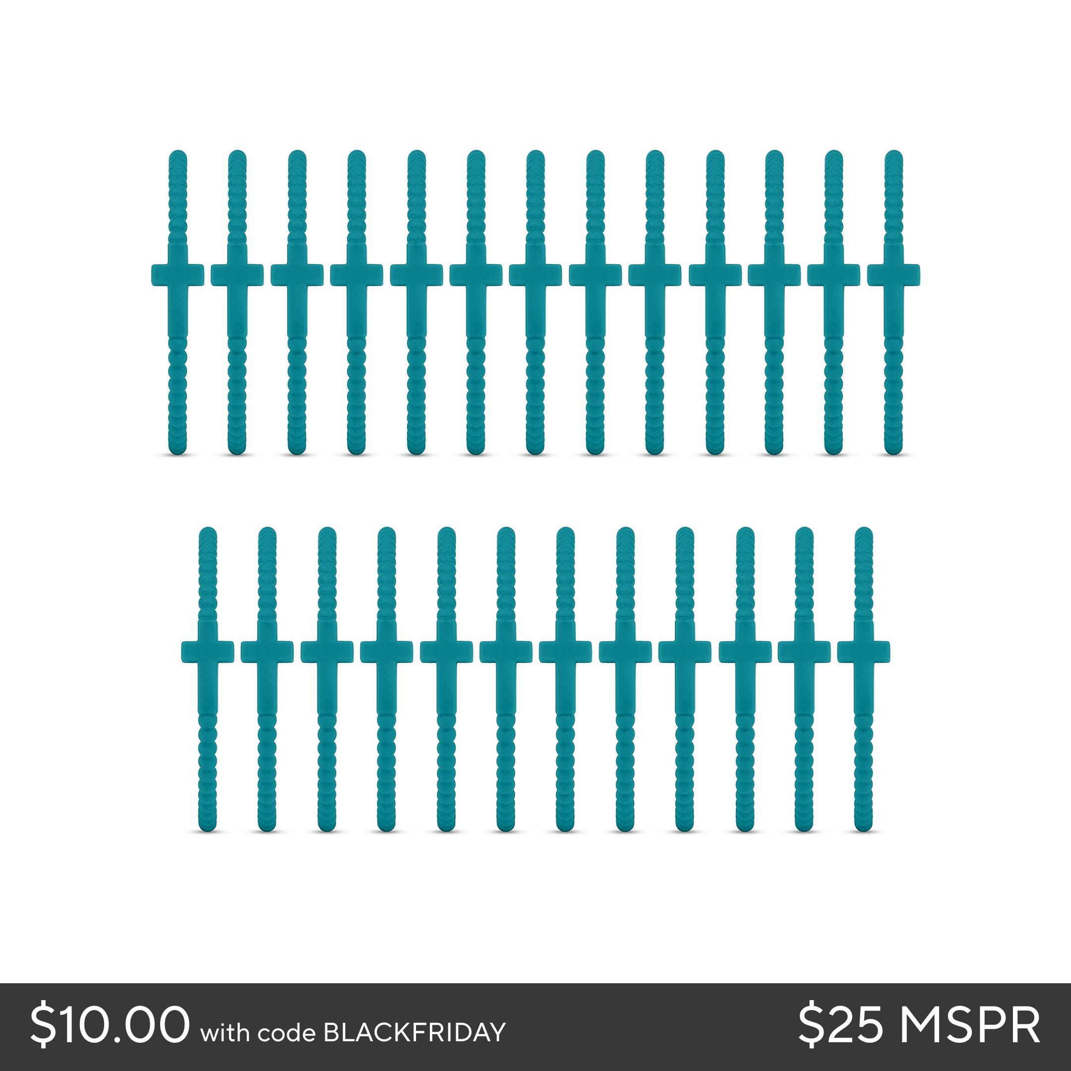 Jesus Bracelets - 25 Packs