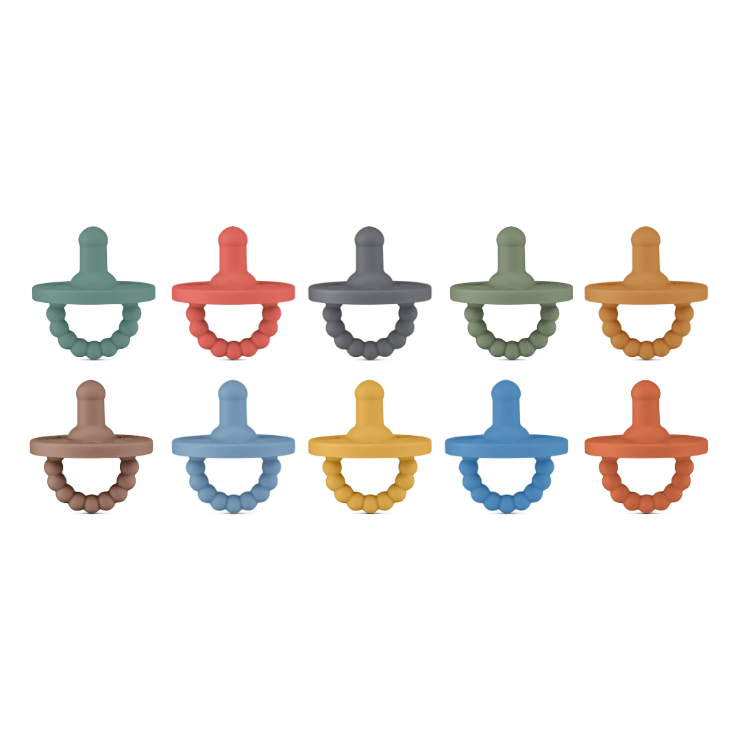 Cutie PAT Round (0-6m) Pacifier Value 10 Packs