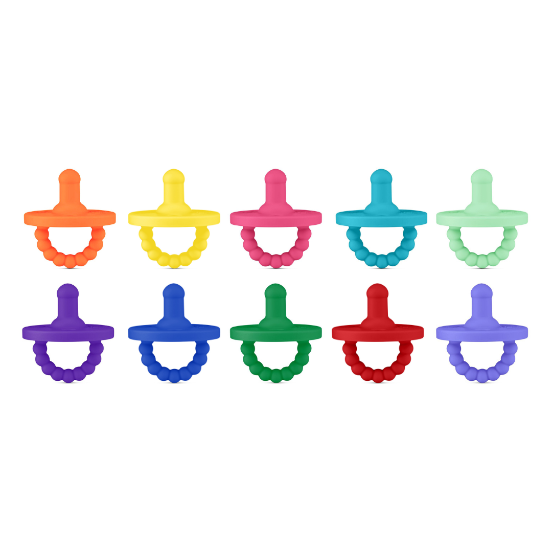 Cutie PAT Round (0-6m) Pacifier Value 10 Packs