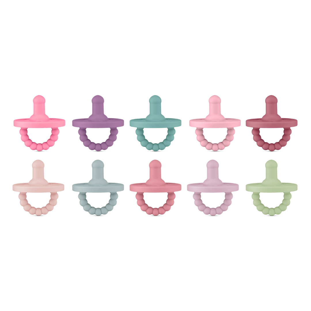 Cutie PAT Round (0-6m) Pacifier Value 10 Packs