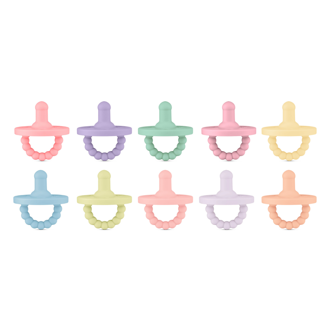 Cutie PAT Round (0-6m) Pacifier Value 10 Packs