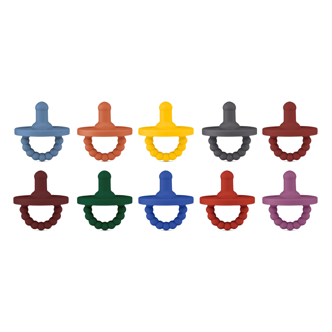 Cutie PAT Round (0-6m) Pacifier Value 10 Packs