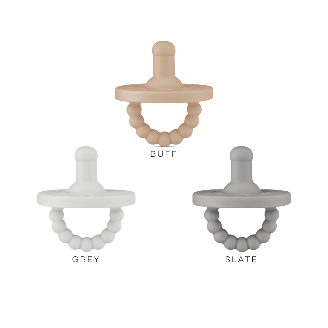 Cutie PAT Round (0m+) Pacifier Value 3 Packs