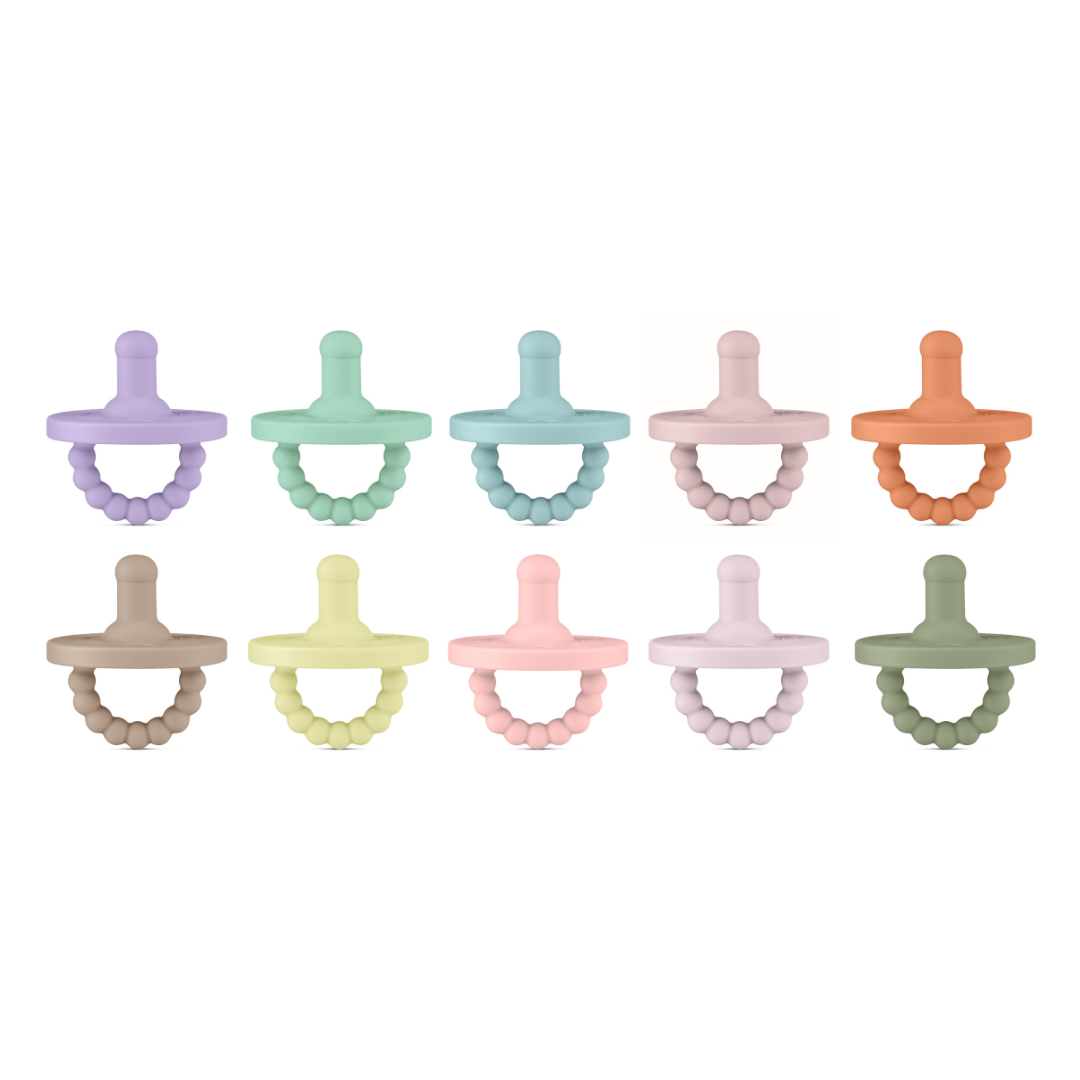 Cutie PAT Round (0m+) Pacifier Value 10 Packs