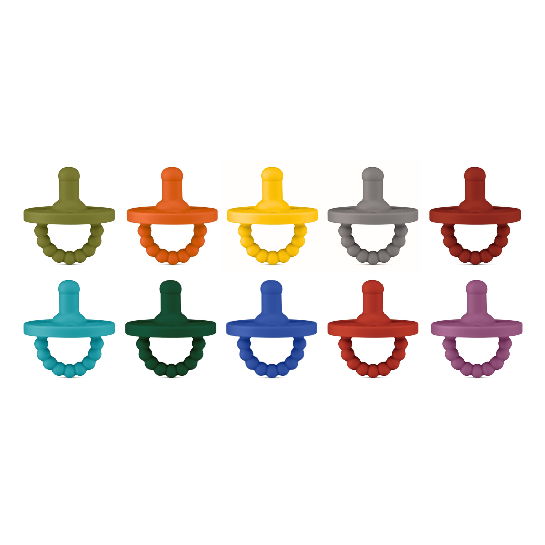 Cutie PAT Round (0m+) Pacifier Value 10 Packs