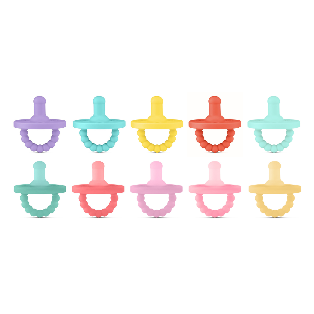 Cutie PAT Round (0m+) Pacifier Value 10 Packs