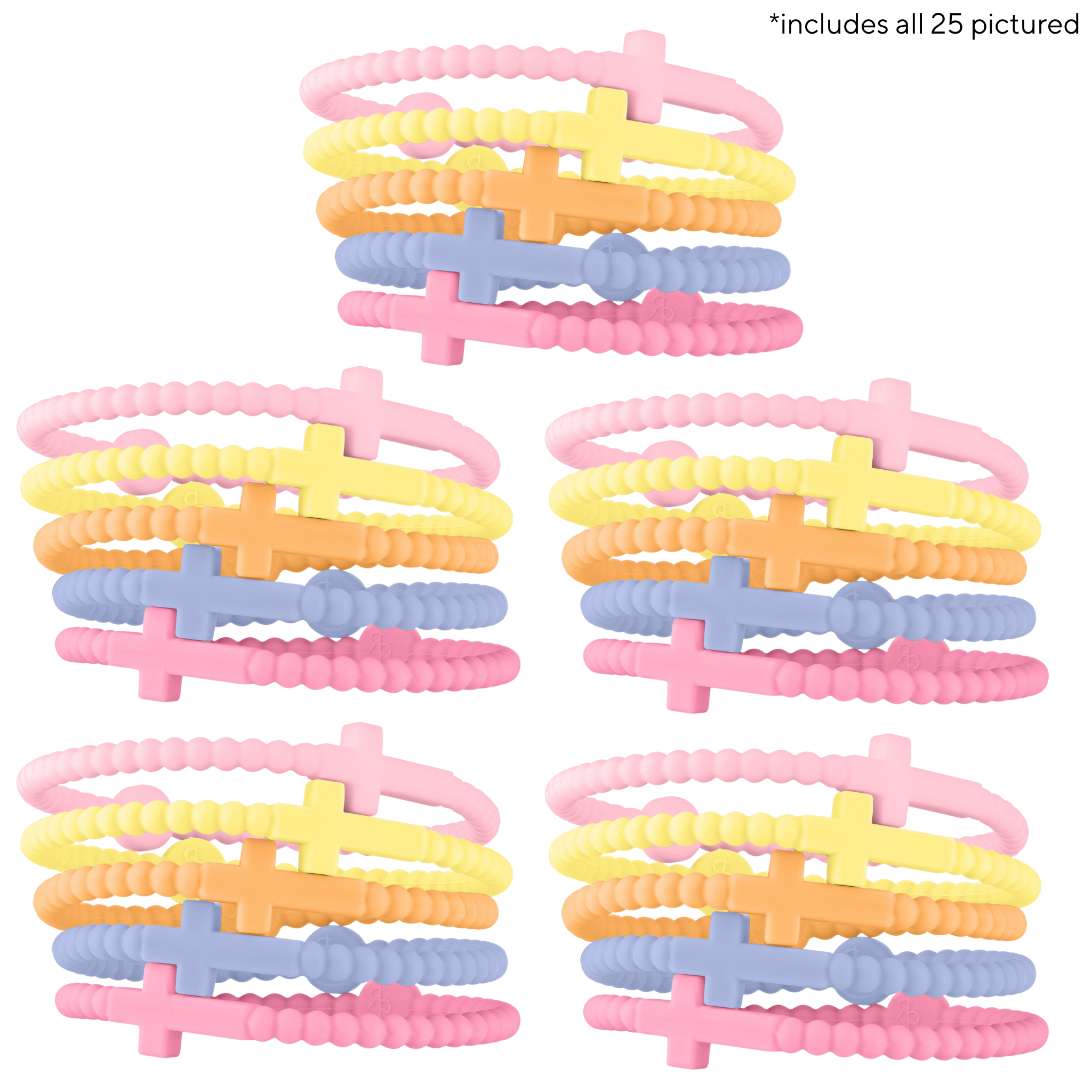 Jesus Bracelets - 25 Packs