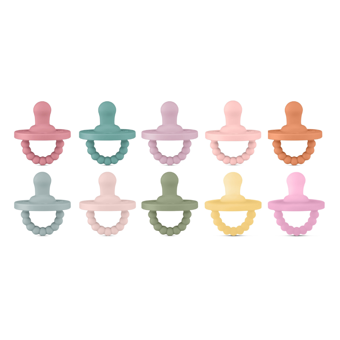 Cutie PAT Flat (0m+) Pacifier Value 10 Packs