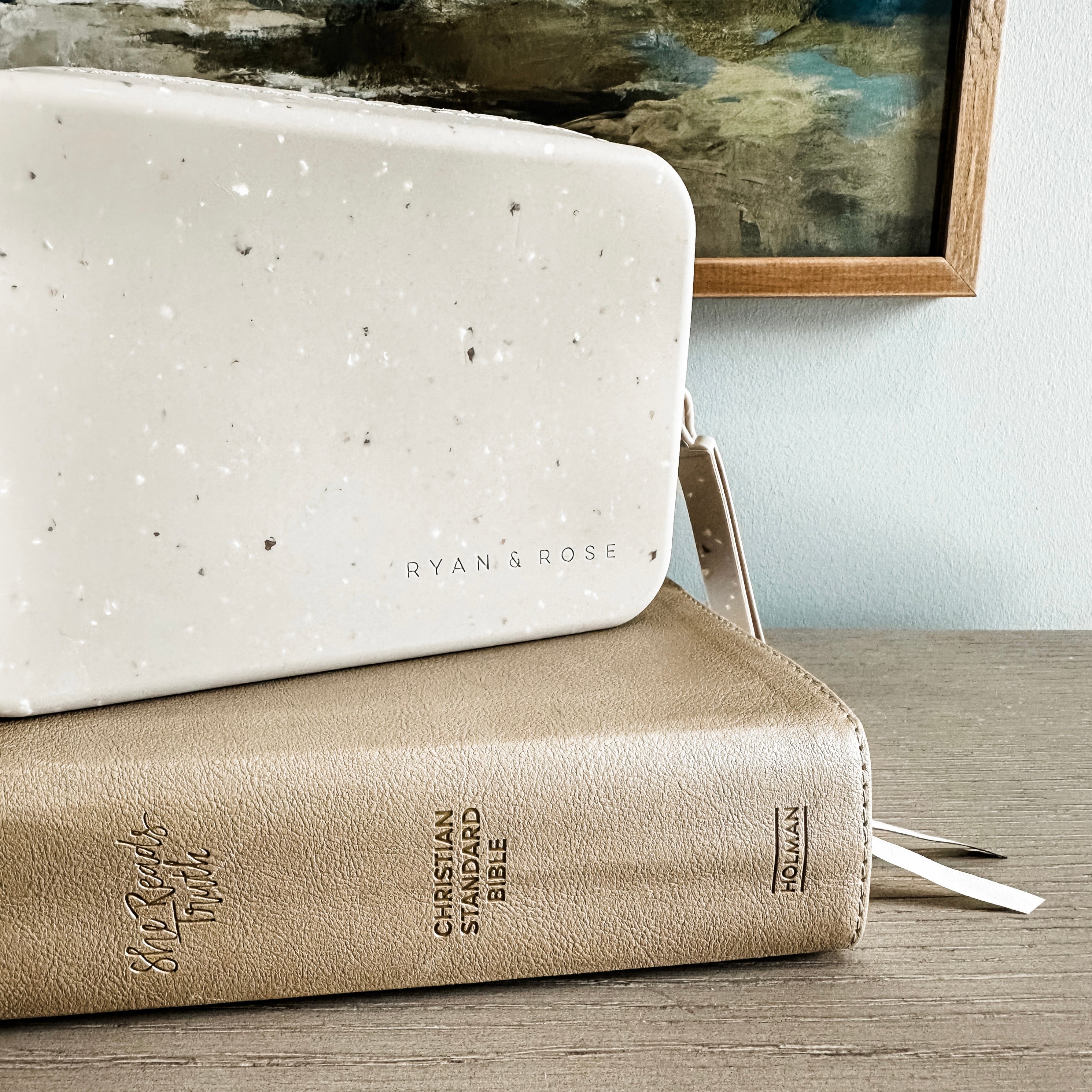 Pouch on Bible