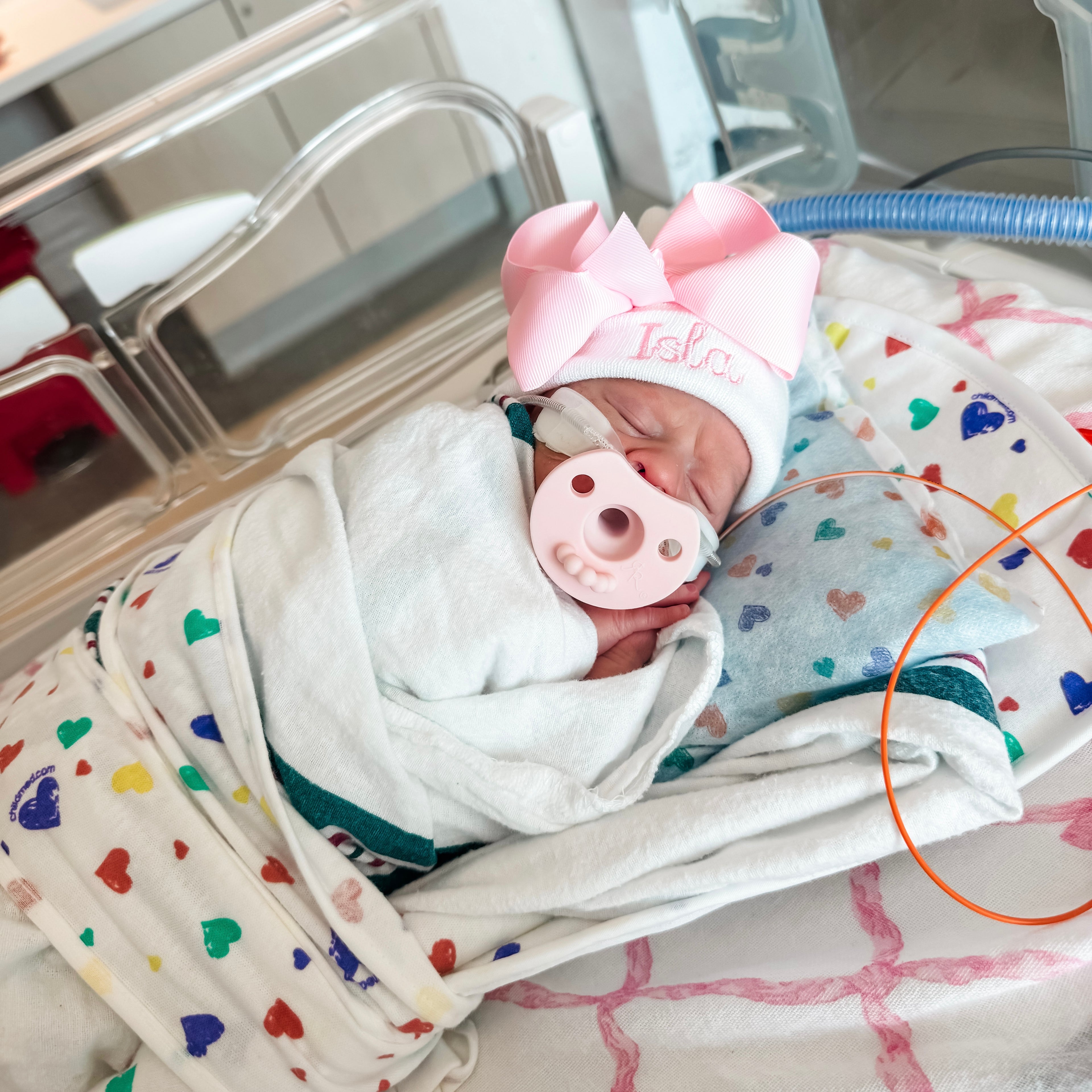 Baby with Cutie PAT Light