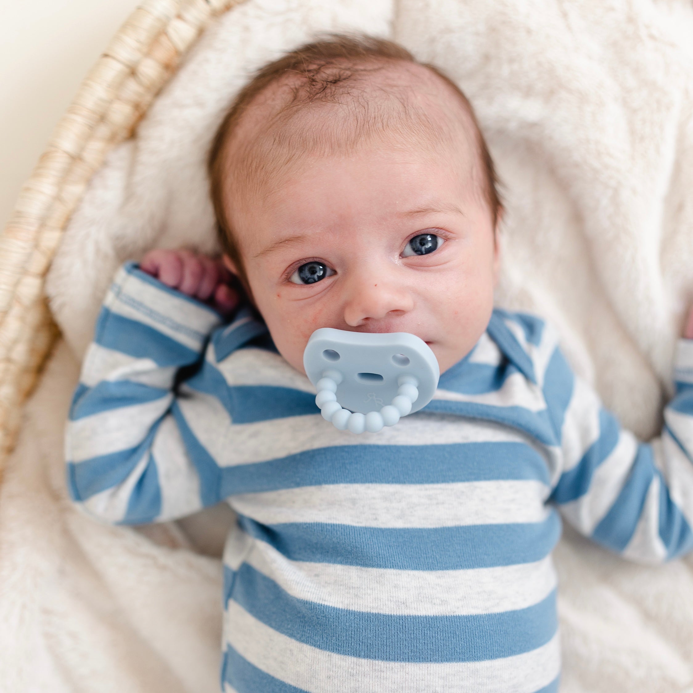 Baby with a pacifier