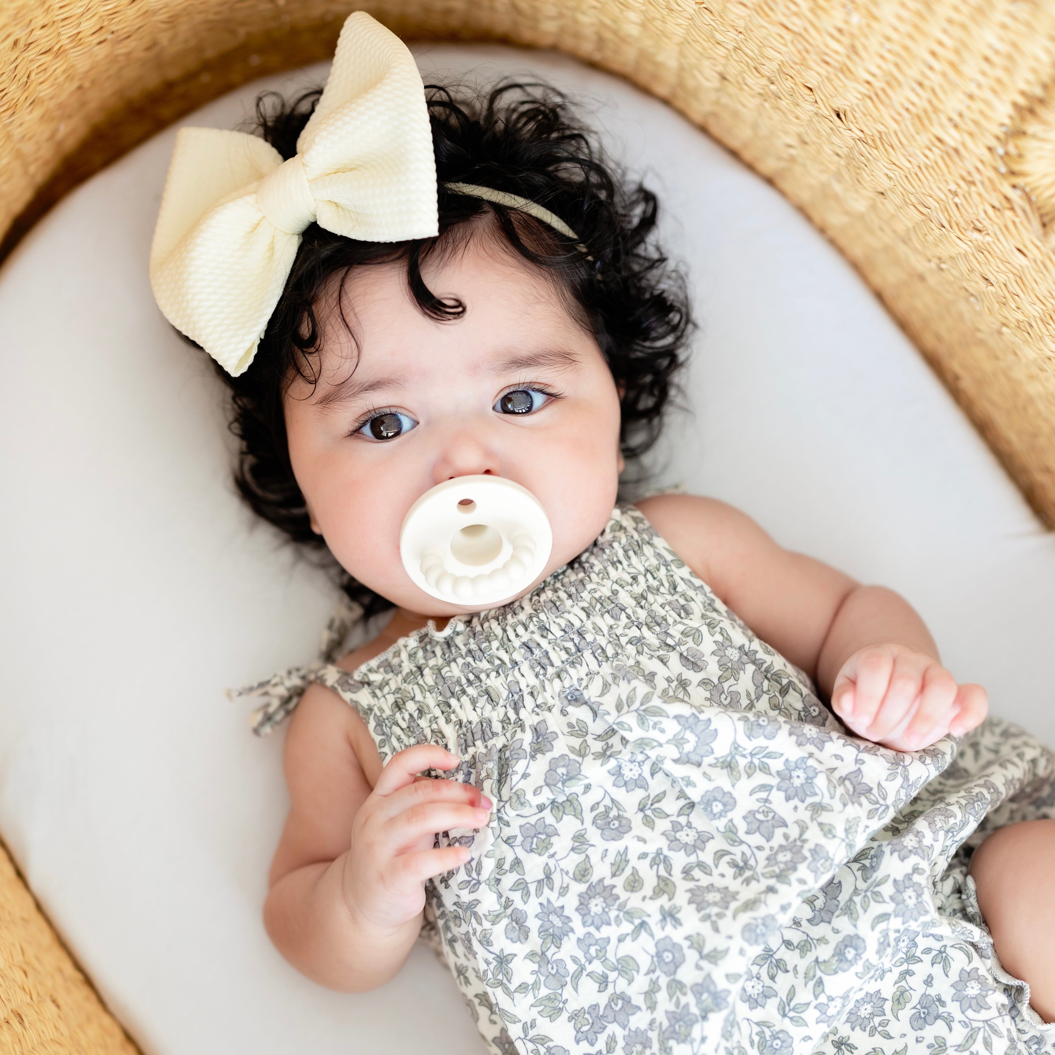 Baby with pacifier