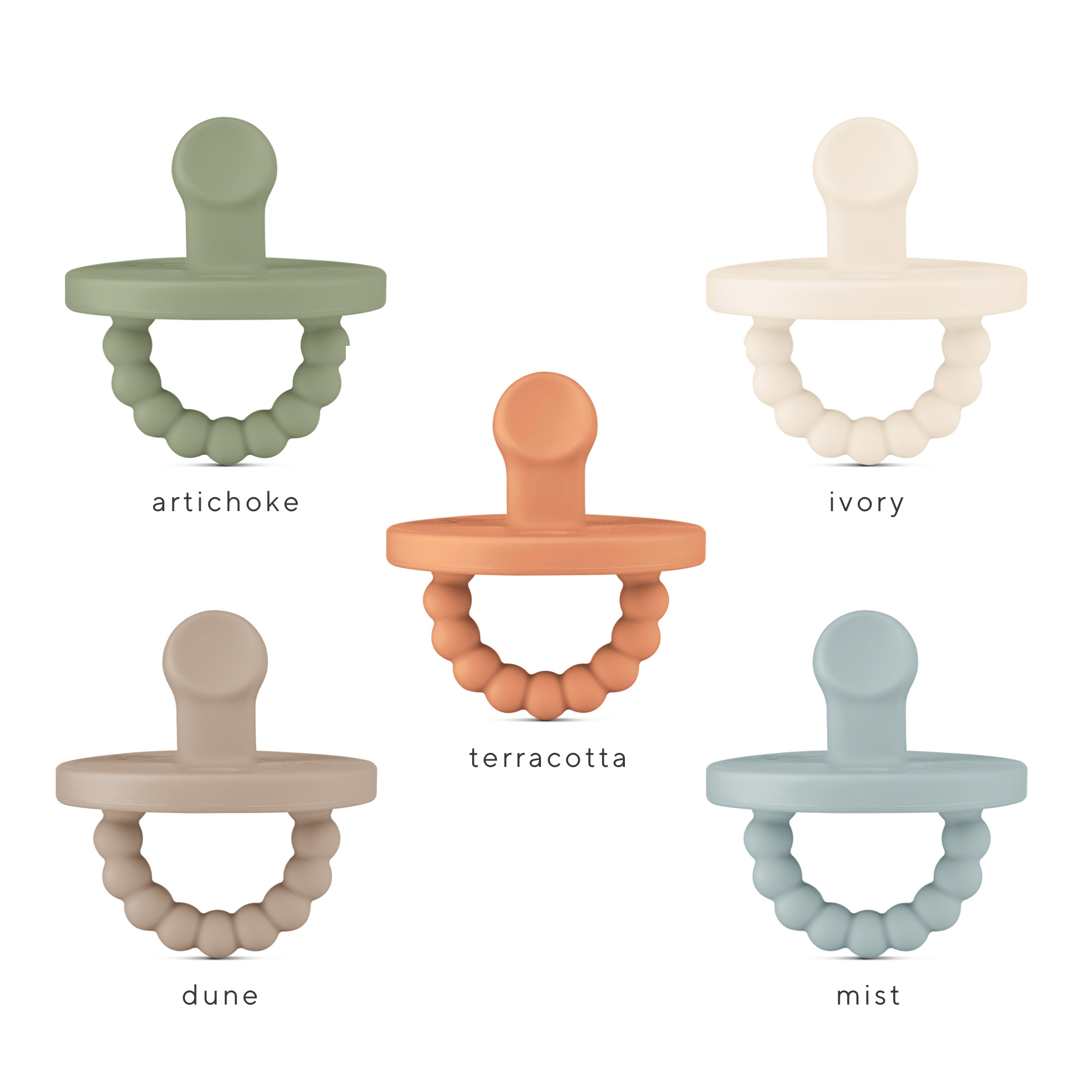 Cutie PAT Slant (0-6m) Pacifier Value 5 Packs