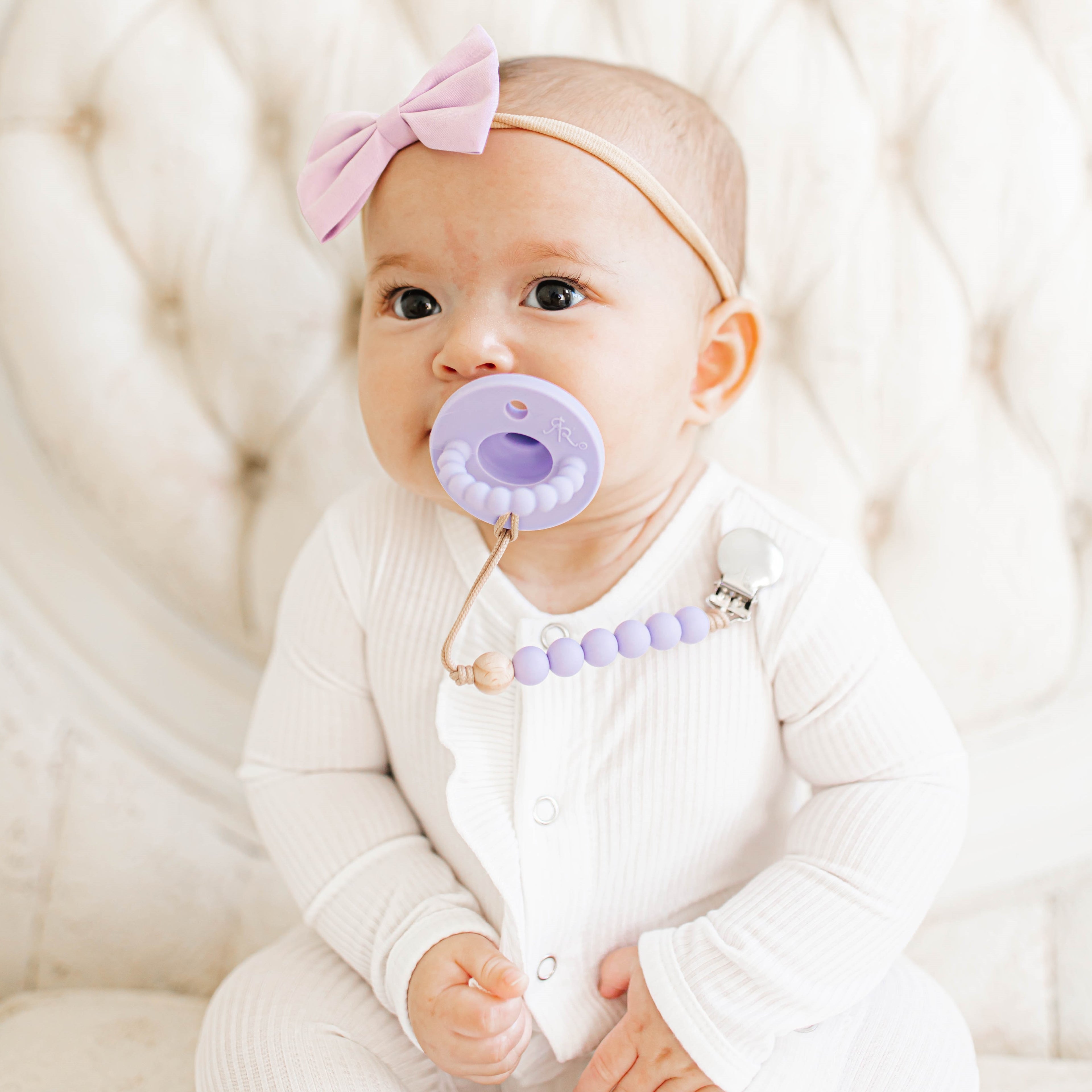 Baby using Lavender Cutie PAT Flat.