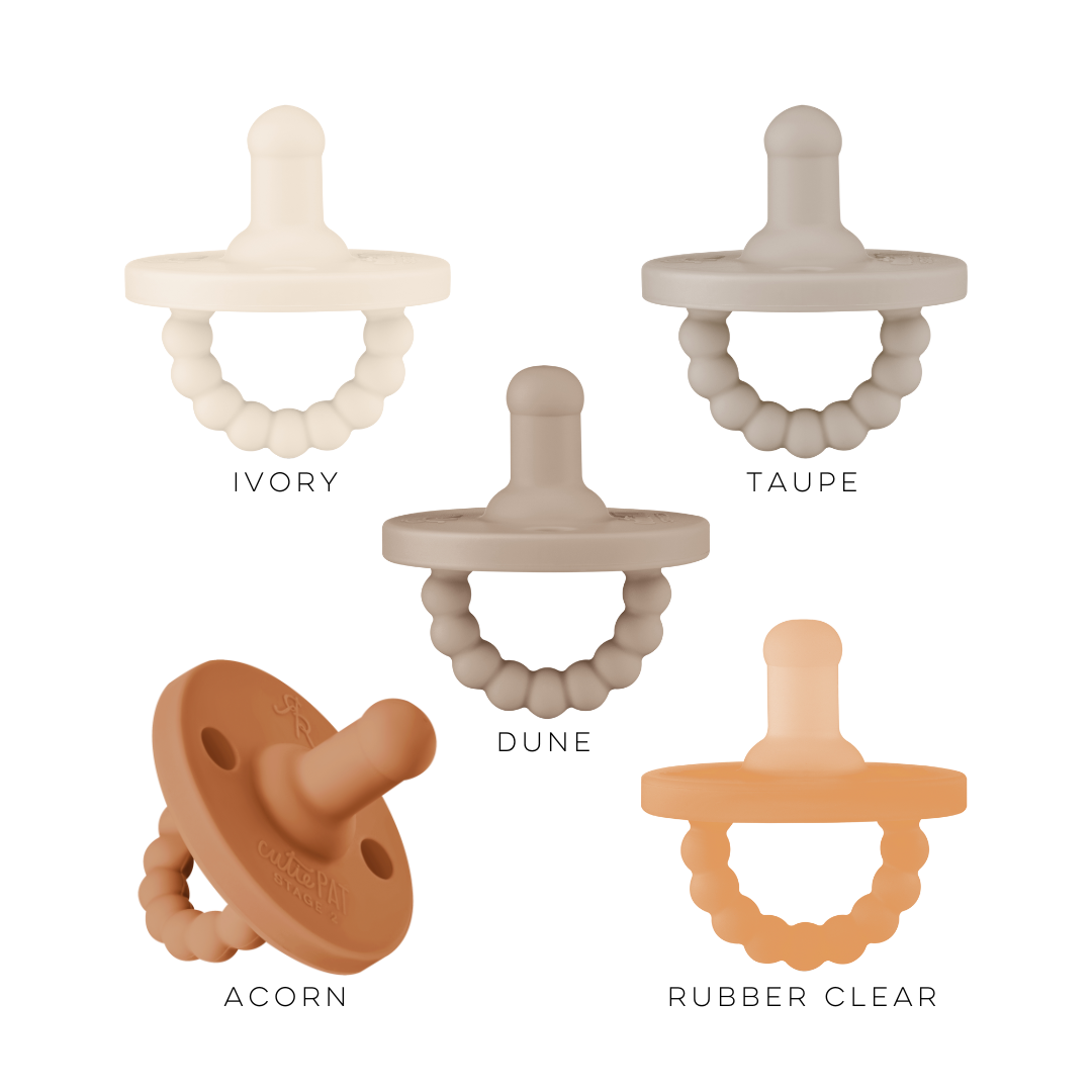 Cutie PAT Round (0-6m) Pacifier Value 10 Packs