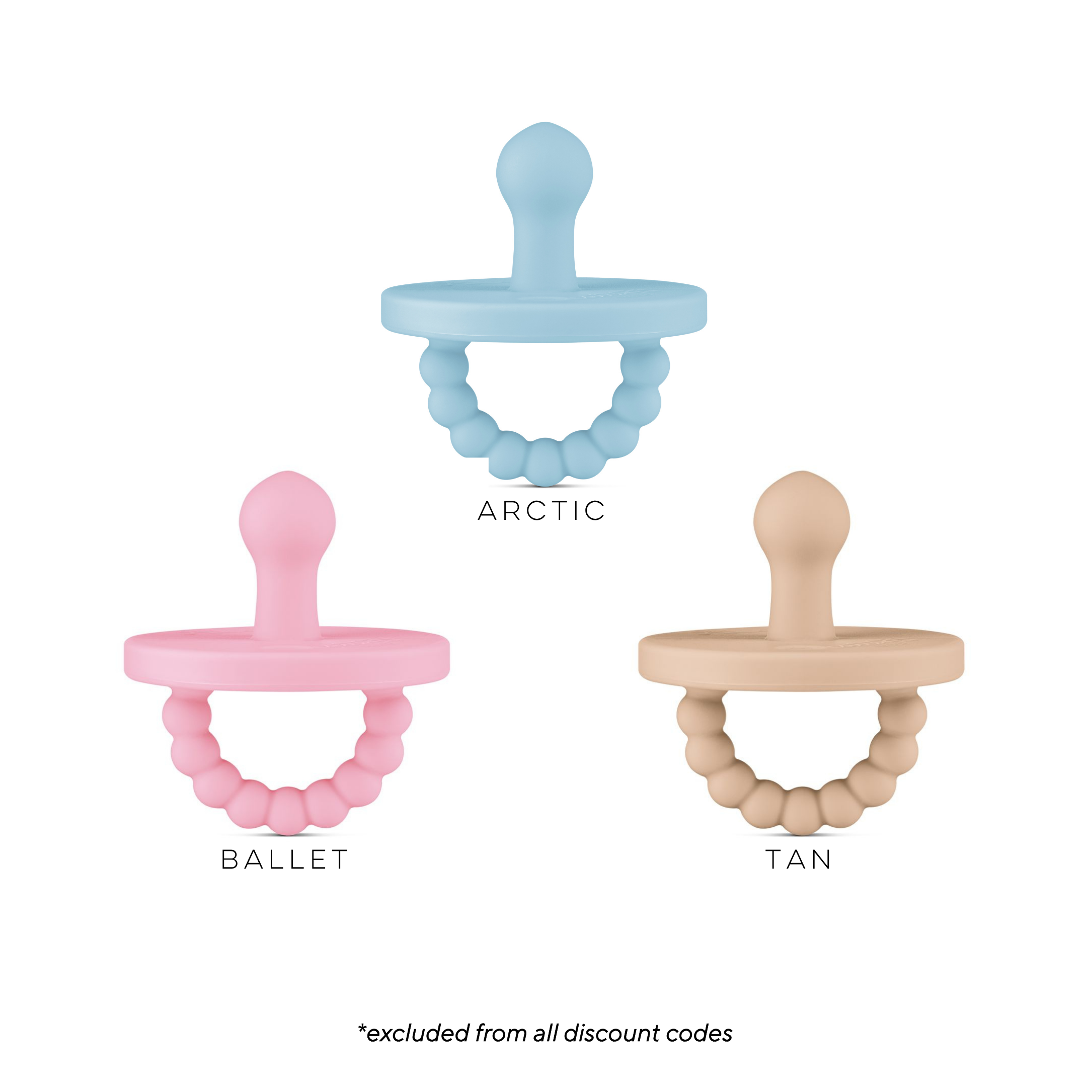 Cutie PAT Bulb (0-6m) Pacifier Value 3 Packs