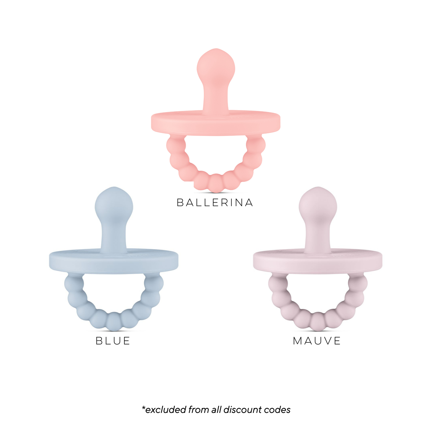 Cutie PAT Bulb (0-6m) Pacifier Value 3 Packs